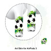 RockMax Art Skin pro AirPods 3 - Fotbalový míč