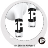 RockMax Art Skin pro AirPods 3 - iPure černá