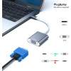BENFEI USB-C na VGA adaptér (šedý)