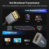 BENFEI 4K DisplayPort na HDMI adaptér samec/samice (šedý)