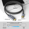 BENFEI DisplayPort na HDMI kabel 1,8 m (šedý)