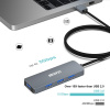 BENFEI USB 3.0 Hub 4-Port s 1 metrovým kabelem (šedý)