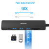 BENFEI USB-C HUB 7v1: HDMI, USB 3.0, čtečka karet a Power Delivery (černý)