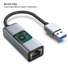 BENFEI USB 3.0 na Gigabit Ethernet adaptér (šedý)