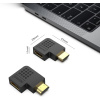 BENFEI HDMI adaptér s pravým úhlem, samec/samice, 2 balení