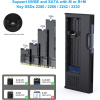 BENFEI M.2 NVMe a SATA SSD pouzdro s USB 3.2 (Gen 2) 10 Gbps, USB-C a USB-A 2v1