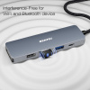 BENFEI USB-C HUB 5v1: HDMI, USB 3.0 a Power Delivery (šedý)