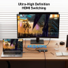 BENFEI HDMI Switch 4v1,   4K@60Hz, 2K@144Hz, HDCP 2.3, kompatibilní pro PS5/4, Xbox, Roku,