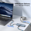 BENFEI 6v1 USB-C HUB s HDMI (4K@60Hz), Gigabit Ethernet, 100W Power Delivery, 3x USB 3.0