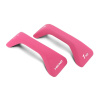 head push up dumbbells 1kg with neoprene coating pink