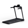 head treadmill led display max 16km h foldable speakers compatible kinomap zwift 12 programs black