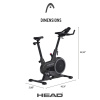 head indoor bike led display compatible kinomap zwift 32 levels black (5)