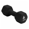 fitpaddy 5kg neoprene coated dumbbell with anti roll design