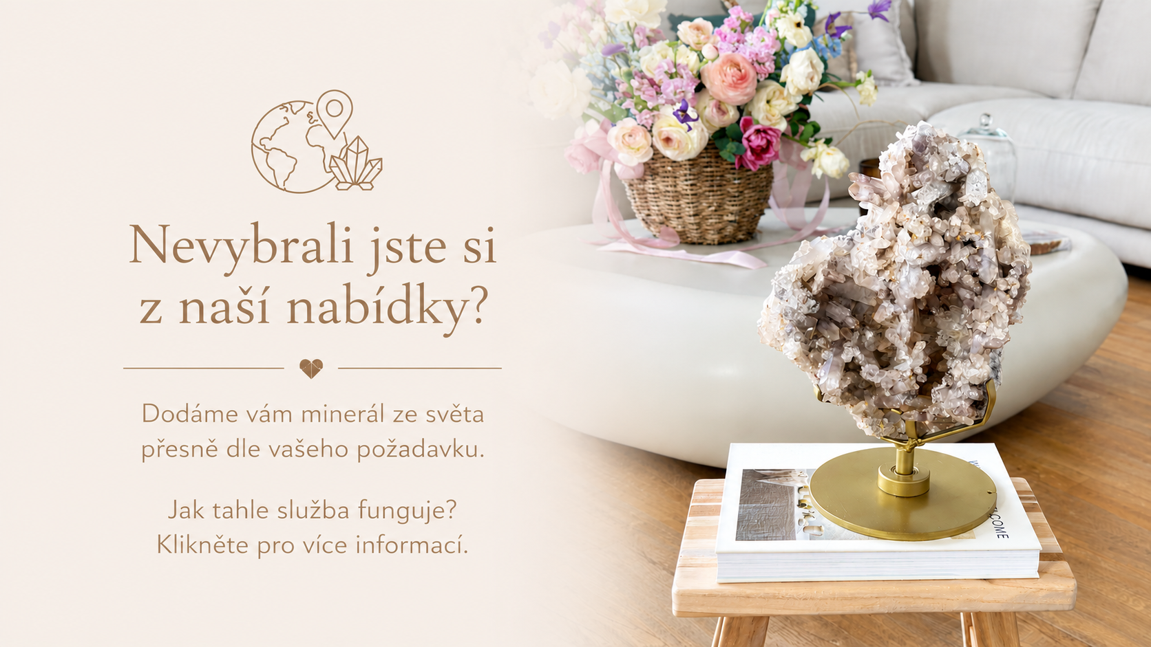 Výběr minerálů od dodavatelů ze světa