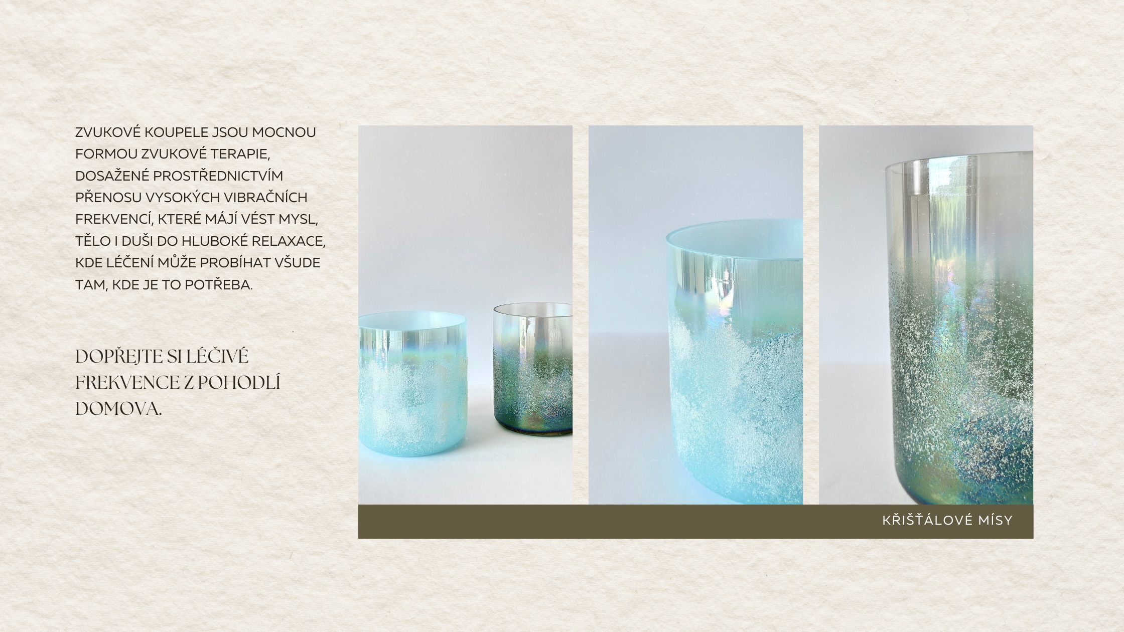 Křišťálové hudební mísy