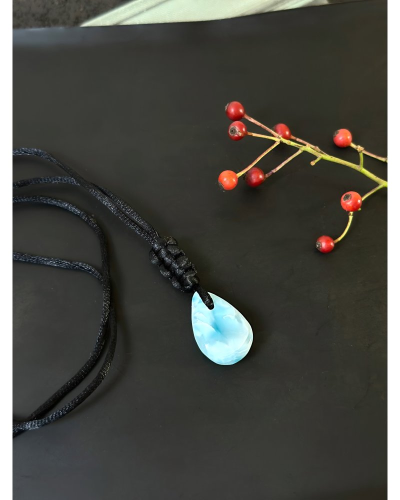 Náhrdelník s přívěškem larimar Dominik.rep.