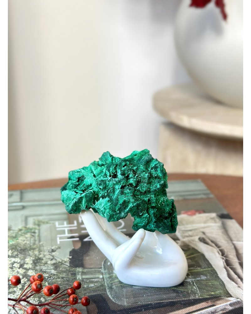 Malachit velvet/sametový surový Kongo 142g