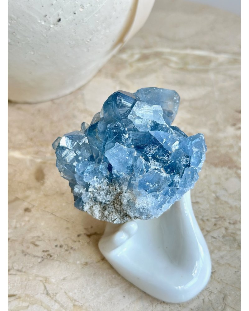 Minerál celestýn drúza Madagaskar 238g