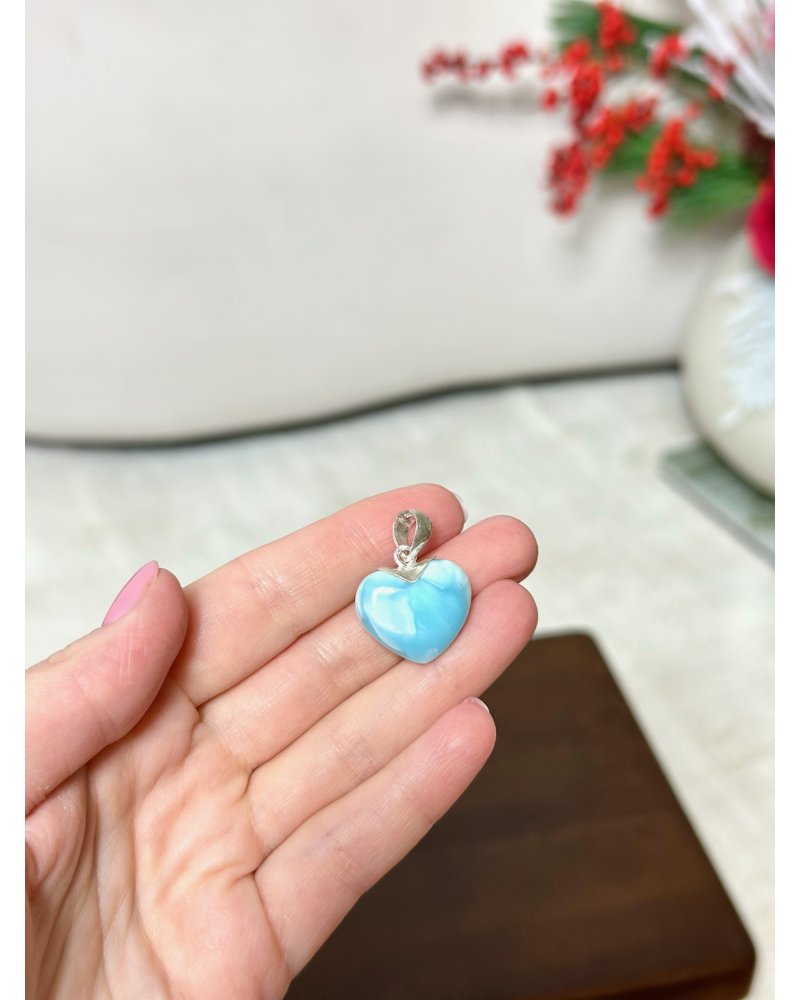 Drahý kámen stříbrný obsidián srdce Mexiko 177g