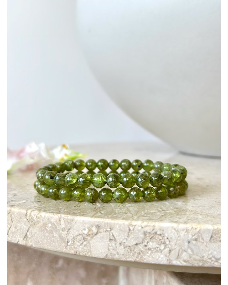 Náramek z peridotu Egypt 6,5mm