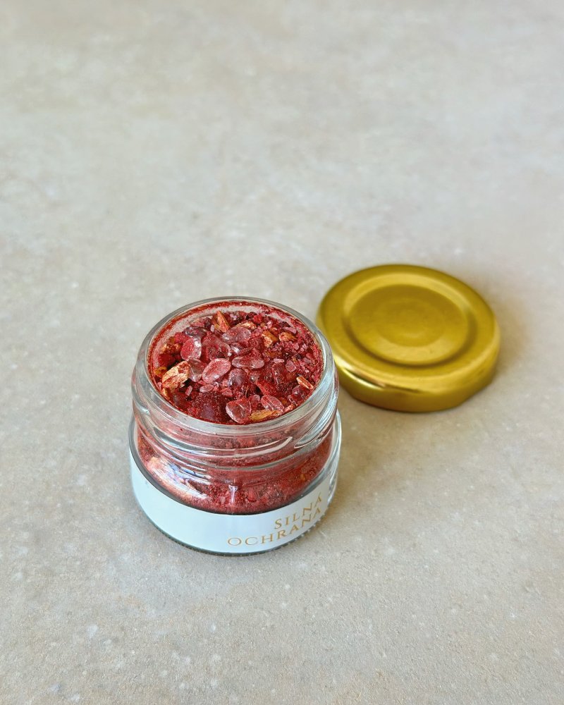 Silná ochrana, bylinno krystalová vykuřovací směs