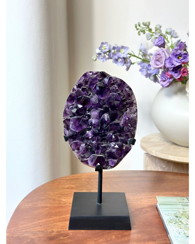 Ametyst drúza na podstavci Brazílie 4,1kg AAA