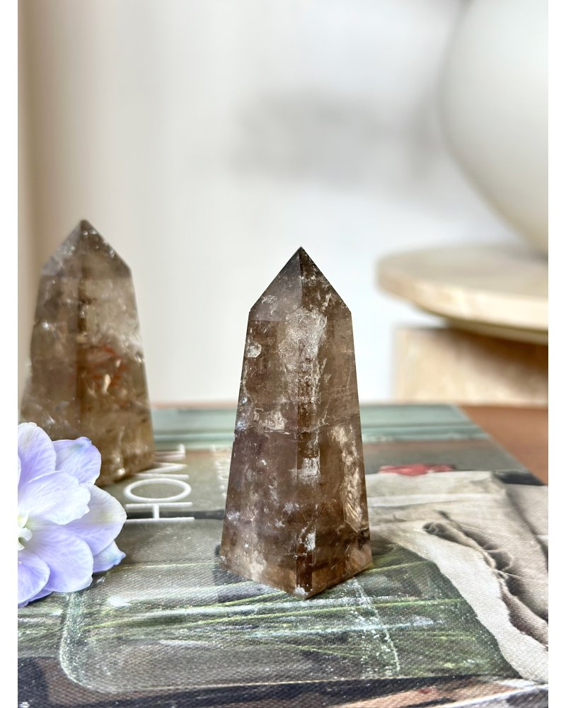 Krystal broušené záhnědy Brazílie 103g AAA