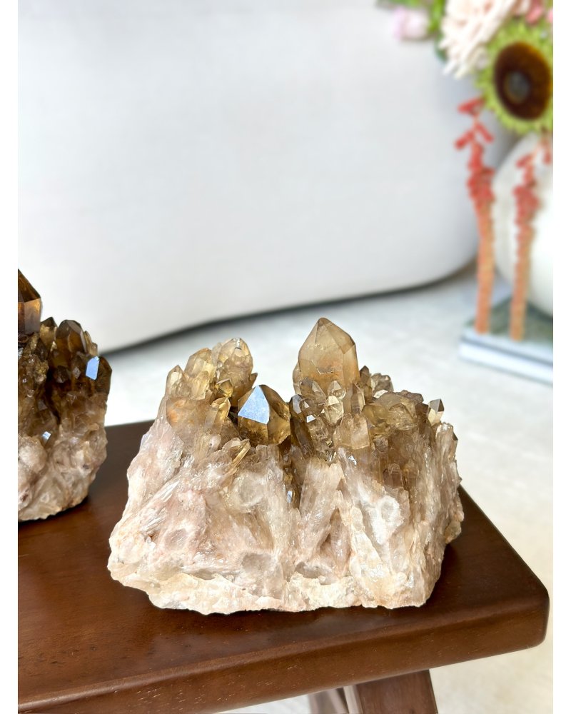 Citrínová drúza Kundalini Kongo 1,3kg extra kvalita