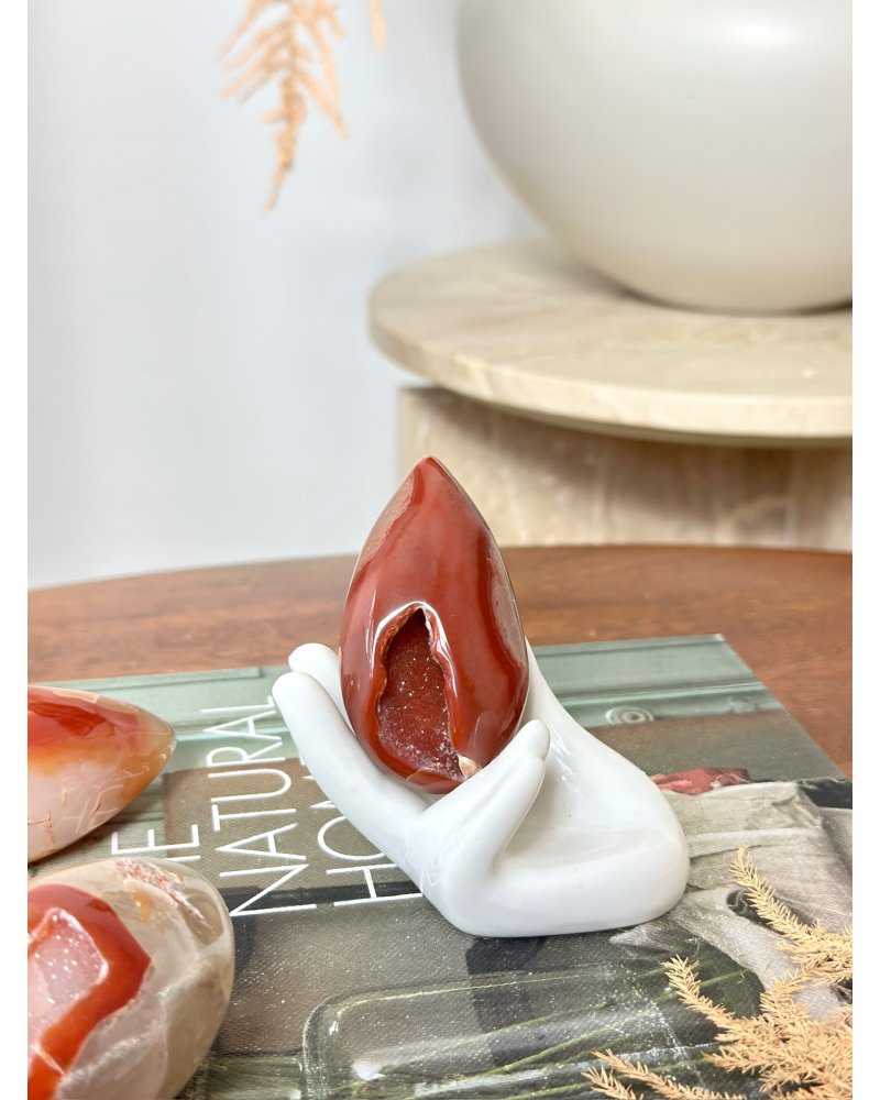 Karneol ručně broušený Madagaskar 84g