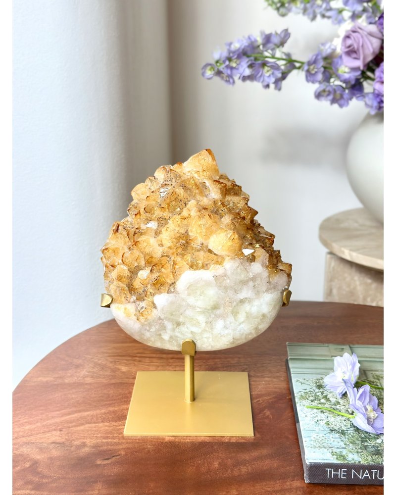 Ametyst přepálený ,,à la citrín''  Brazílie 3,3kg