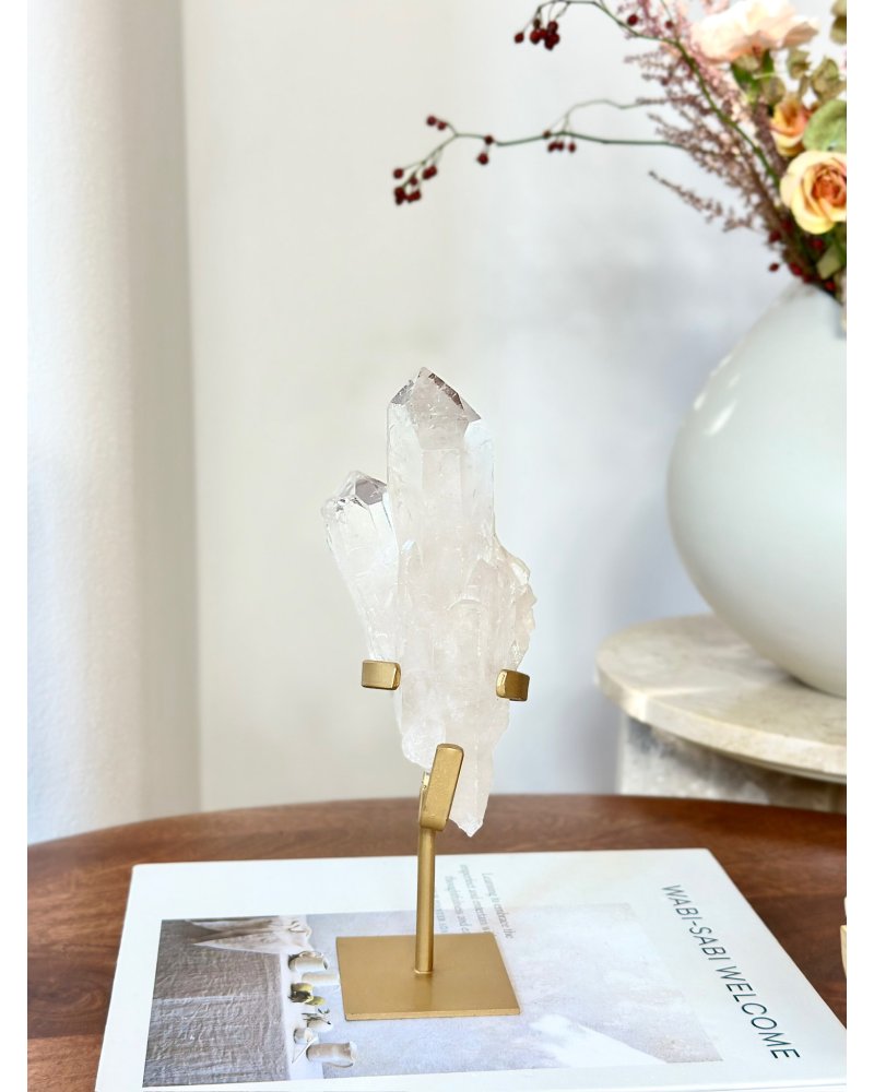 Surový křišťál na podstavci Brazílie 579g AAA