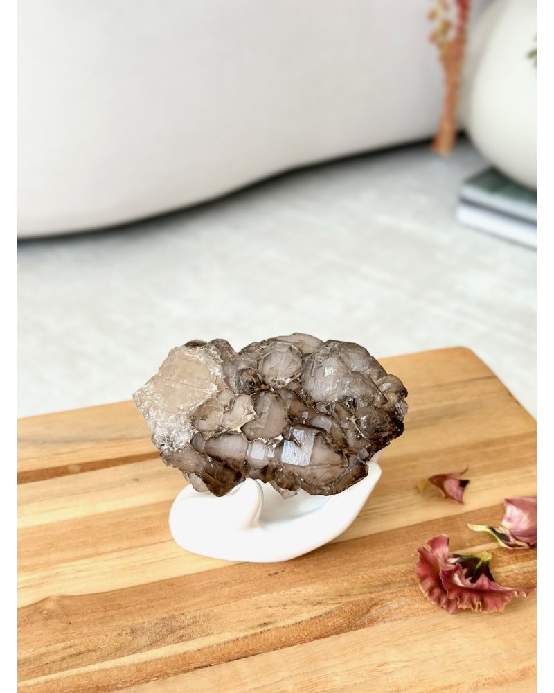 Elestiální záhněda surová Brazílie 290g