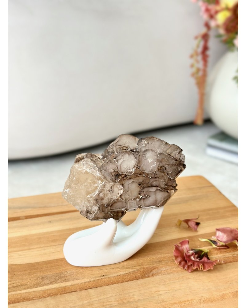 Elestiální záhněda surová Brazílie 290g
