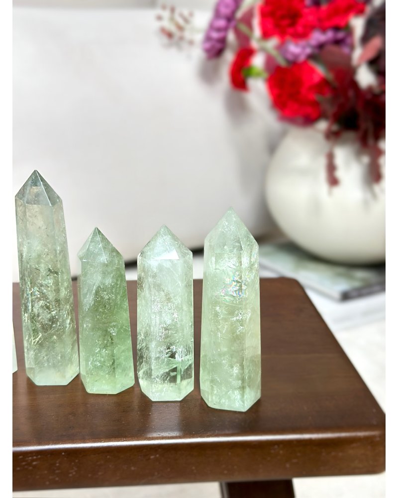 Polodrahokam prehnit špice 107g