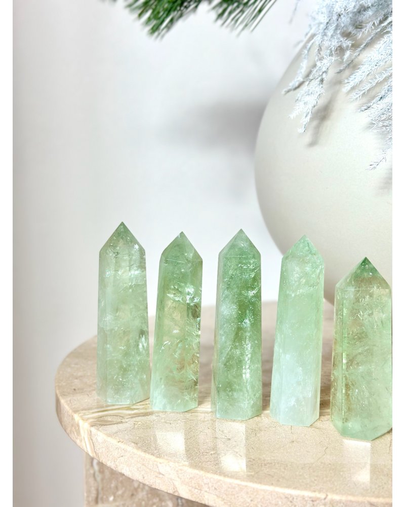 Polodrahokam prehnit špice 101g Polodrahokam prehnit špice 101g