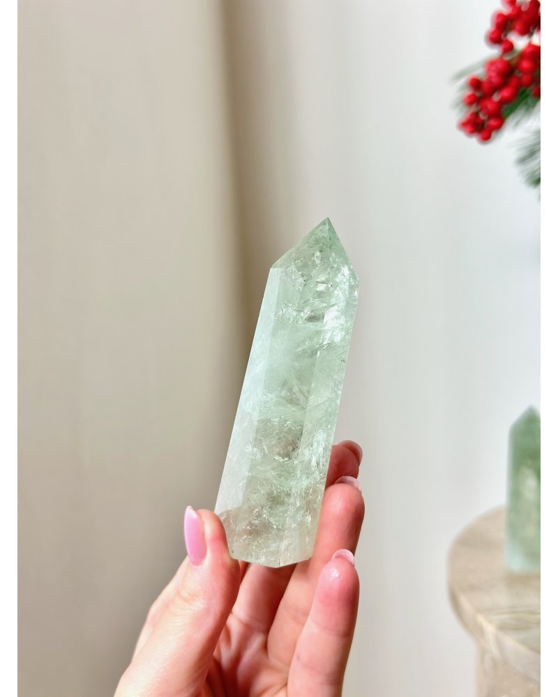 Polodrahokam prehnit špice 101g