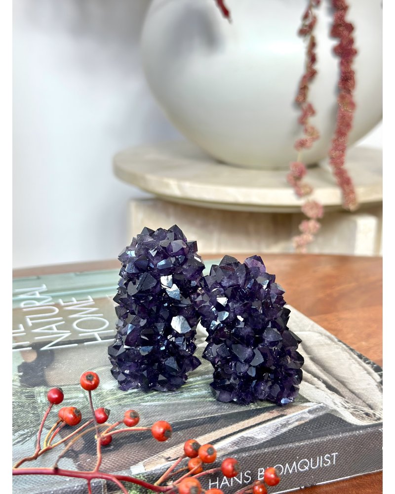 Ametyst krystal krápník Uruguay 126g AAA