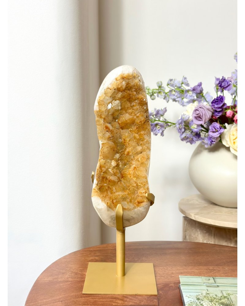 Ametyst přepálený ,,à la citrín'' maxi Brazílie 7,2kg