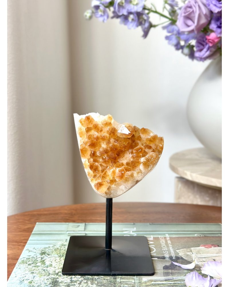 Ametyst přepálený ,,à la citrín'' Brazílie 922g