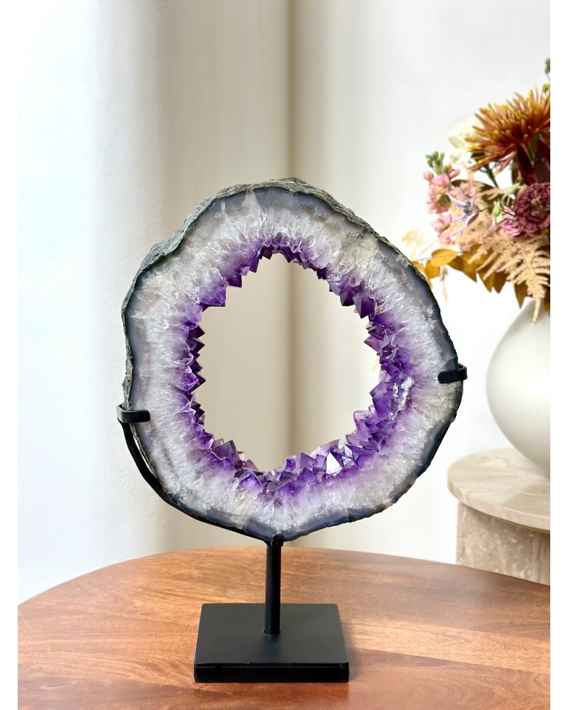 Ametystový otočný portál Brazílie 5,5kg AAA