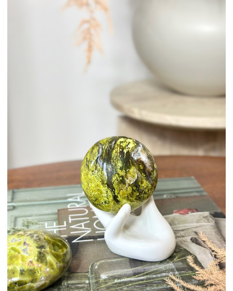 Zelený opál leštěný Madagaskar 158g