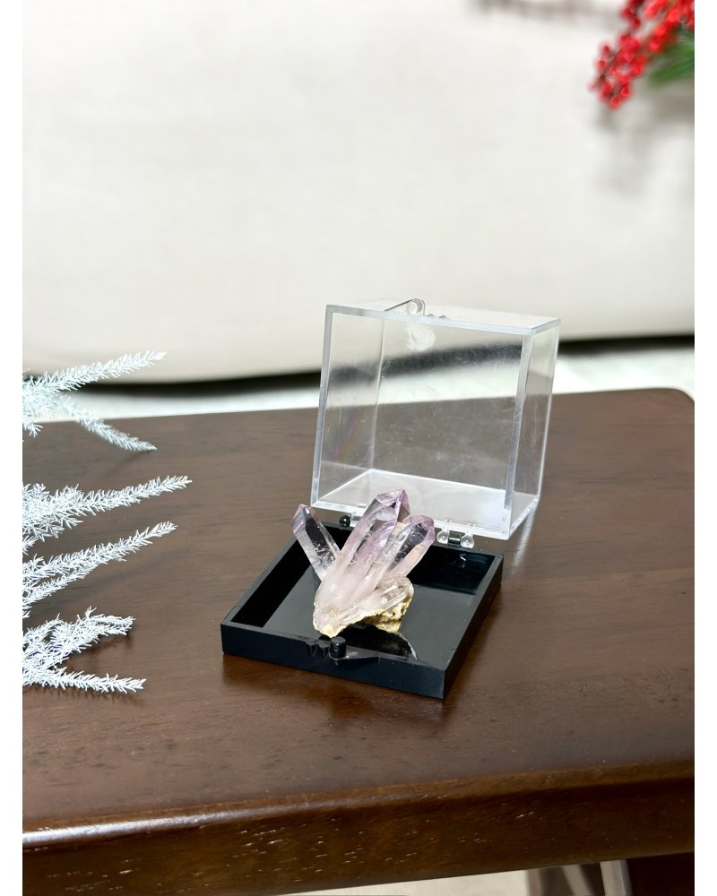 Polodrahokam ametyst Vera Cruz Brazílie 13g