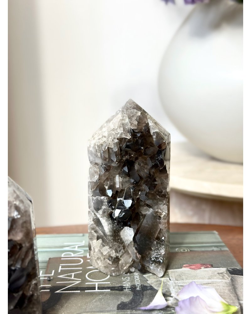 Záhněda drúza věž Brazílie 568g