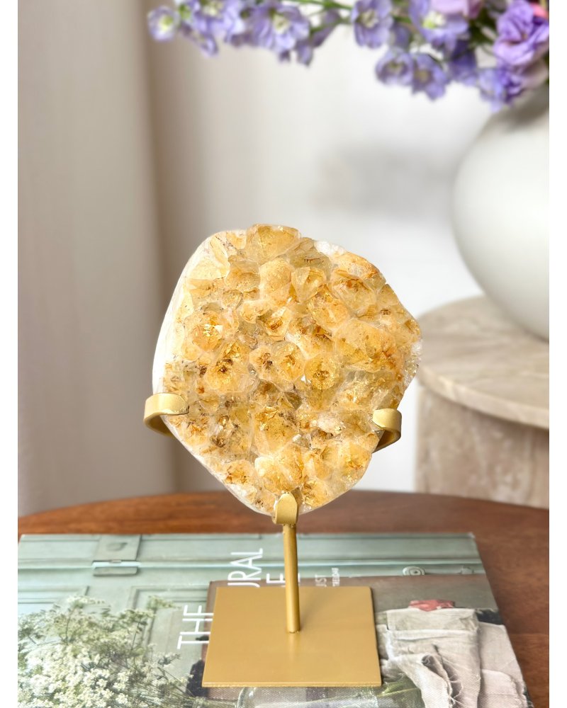 Ametyst přepálený ,,à la citrín''  Brazílie 1,6kg