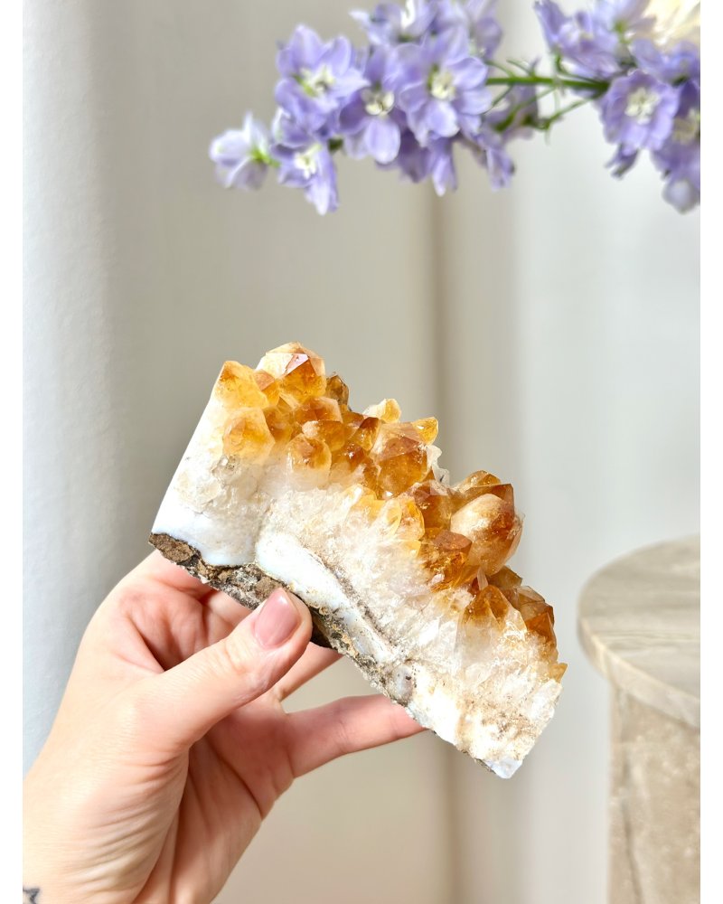 Ametyst přepálený ,,à la citrín'' Brazílie 472g