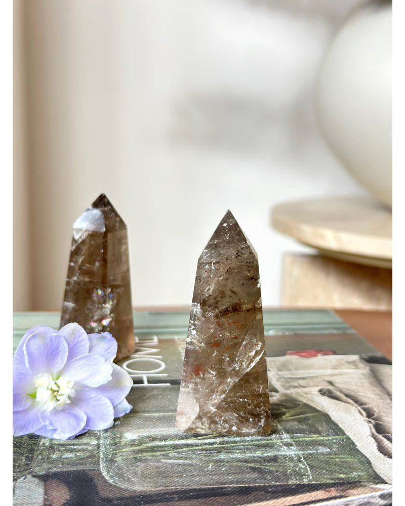 Krystal broušené záhnědy Brazílie 80g  AAA