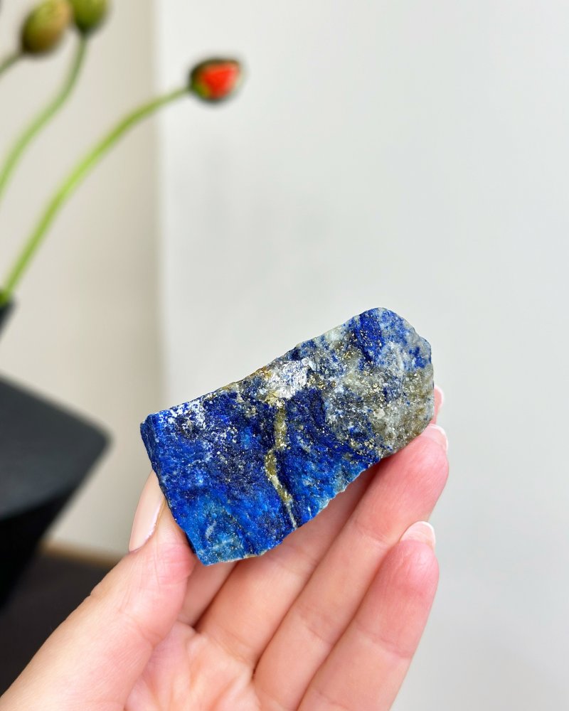 Lapis lazuli s pyritem surový 77g