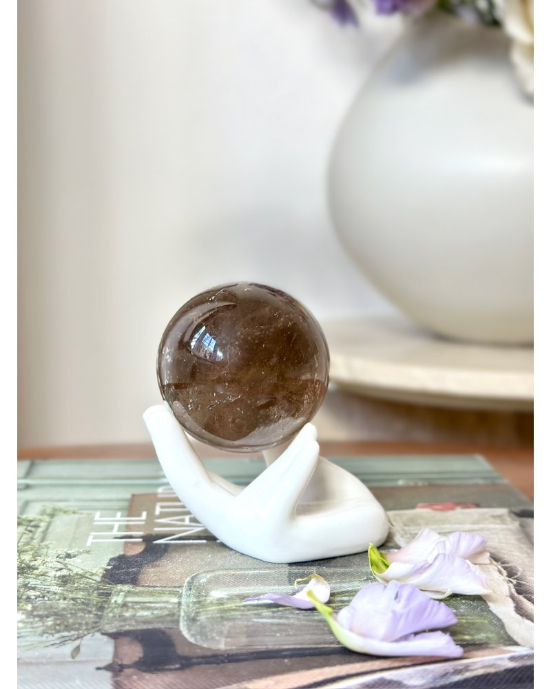 Záhnědová koule Brazílie 231g