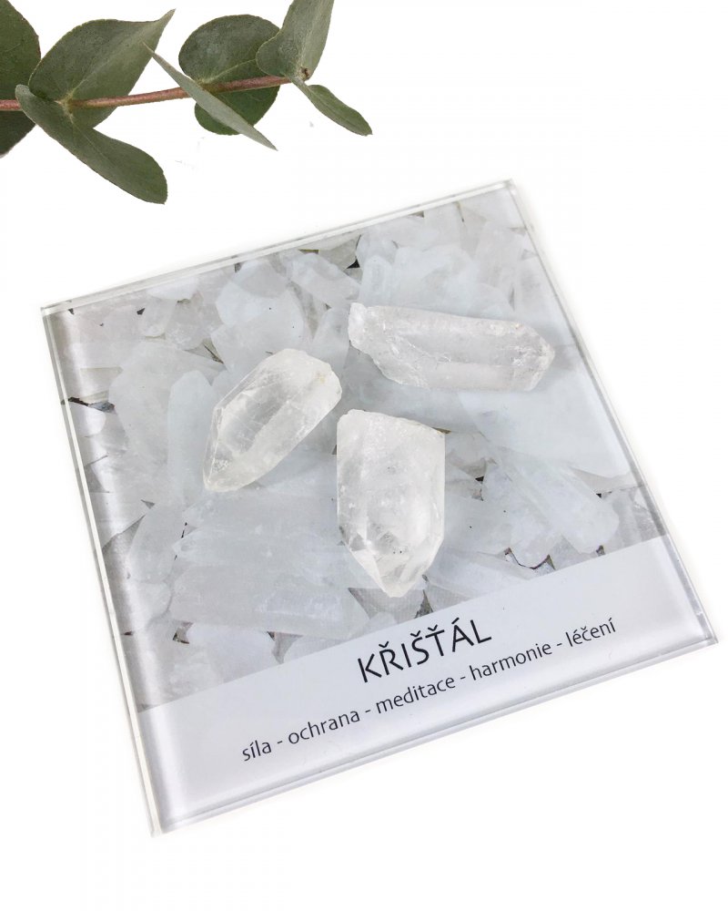 Krystal kámen Brazílie dekorační set
