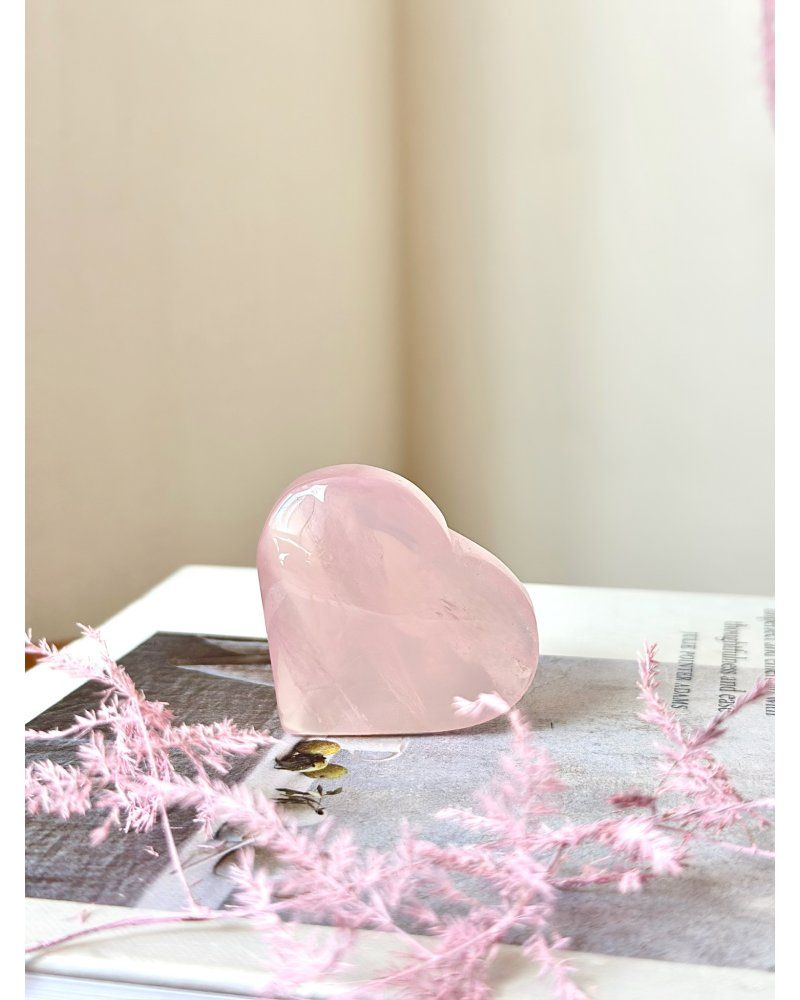 Kamenné srdce růženín Madagaskar 5cm